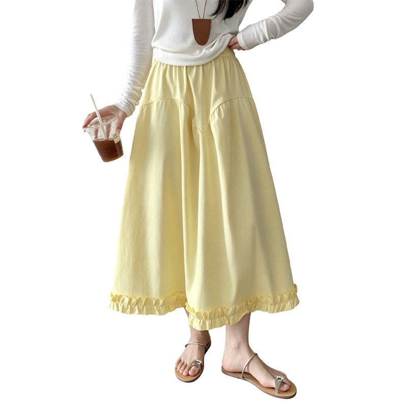 Stylishly Spliced High-waisted A-line Skirt That Flatters And Slimming ā Image 4