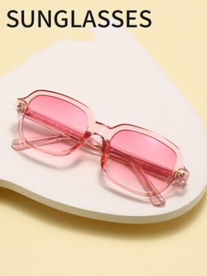 Retro Large Frame European Beauty Hip Hop Trend Sunglasses