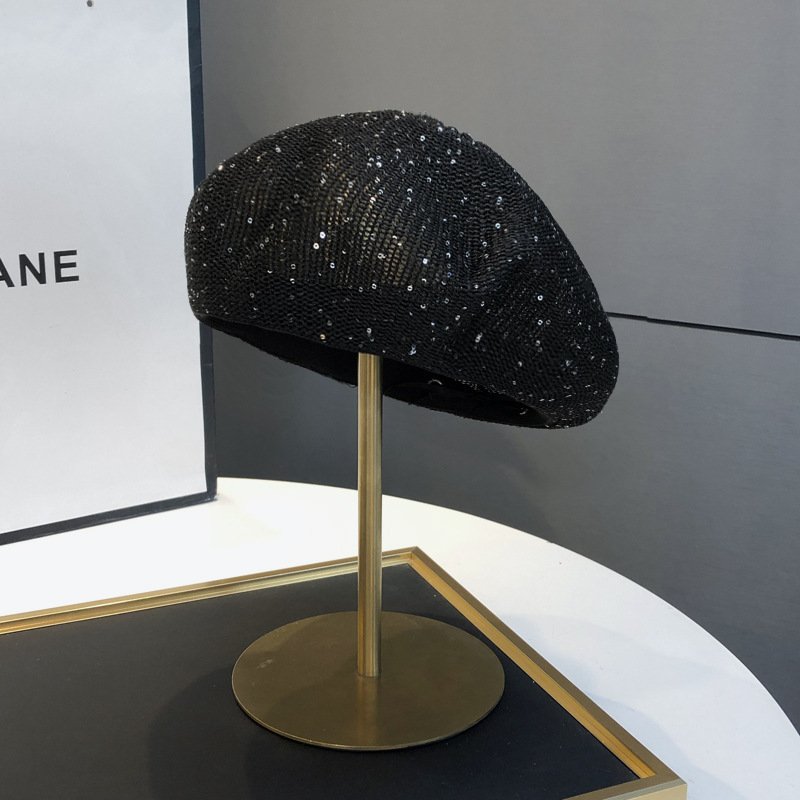 Sequin Beret, Korean-style Casual All-match Painters Cap ā Image 6