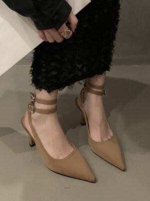 Women's Fashion French Pointy Heels