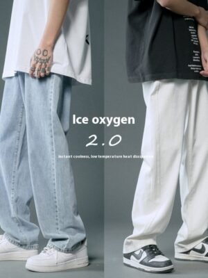 Loose Straight Summer Thin Jeans For Men