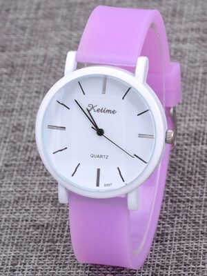 Fashion Silicone Band Quartz Watch